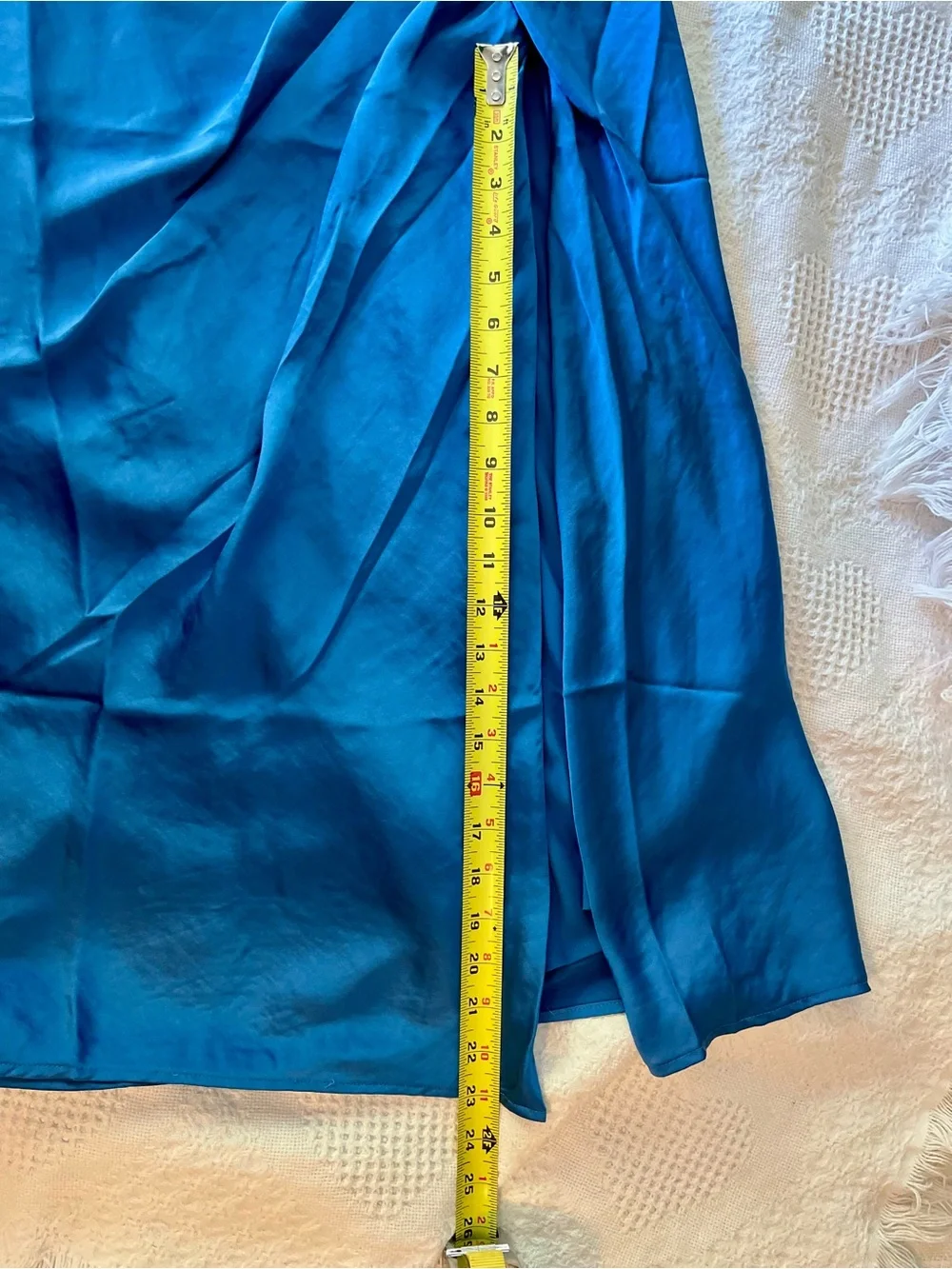 NWT Abercrombie & Fitch UK Gemstone Blue Dress, Summer Wedding Prom Formal Gown - Picture 8 of 12